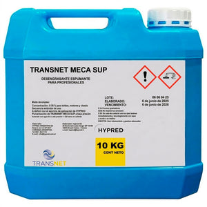 Transnet MECA SUP Desengrasante Industrial Sin Agua Caliente 10-25kg