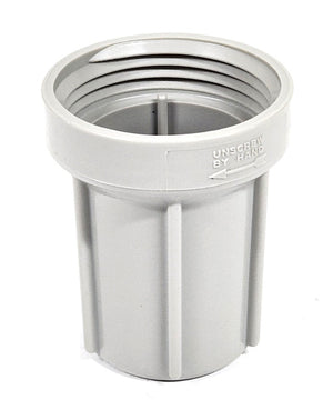 Vaso de Polipropileno Gris para Filtro TeeJet AA122 – 1/2" y 3/4"