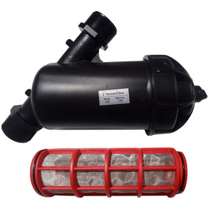 Filtro de Riego Malla 120 Mesh Rosca Macho 2" | 25 m³/h | Goteo y Microaspersión