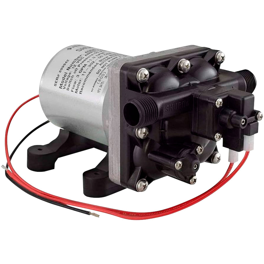 Bomba Shurflo 4008 de 12V: la mejor para presurizar agua potable y bombeo