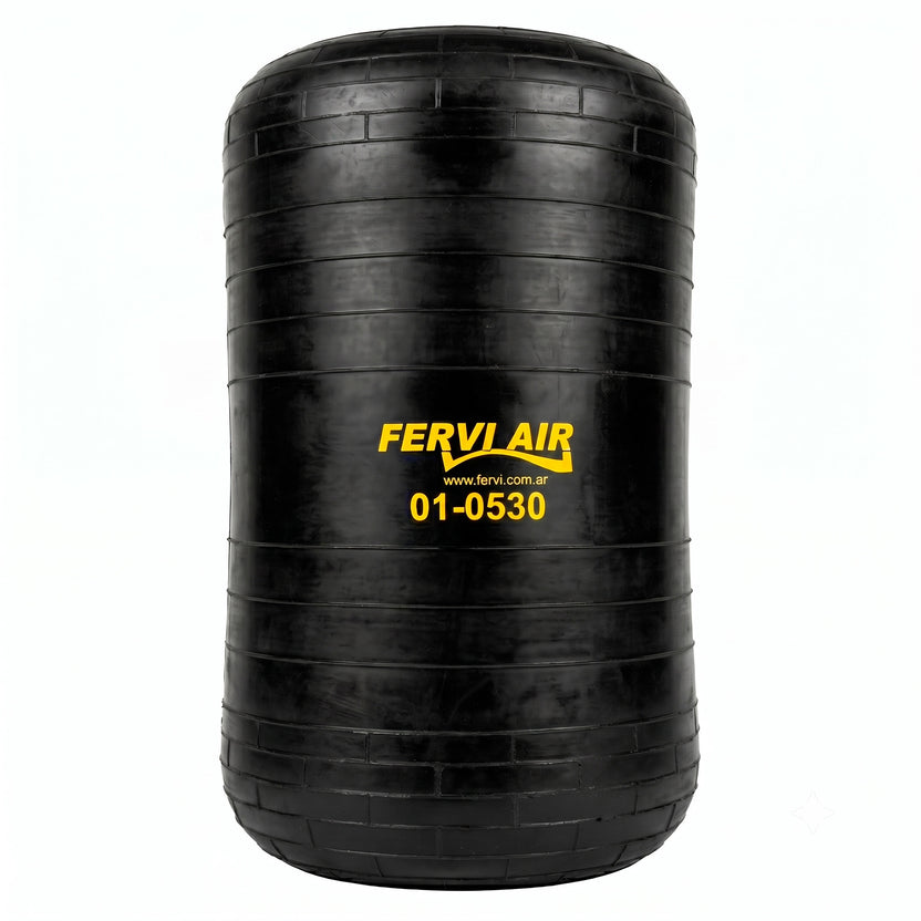 Fuelle Suspensión Neumática Fervi Air 01-0530 – Alto 330mm / Ø Boca 170-147mm