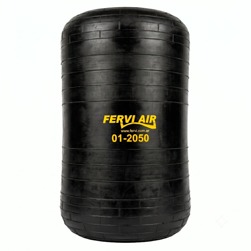 Fuelle Suspensión Neumática Fervi Air 01-2050 – Alto 400mm / Ø Boca 152-132mm