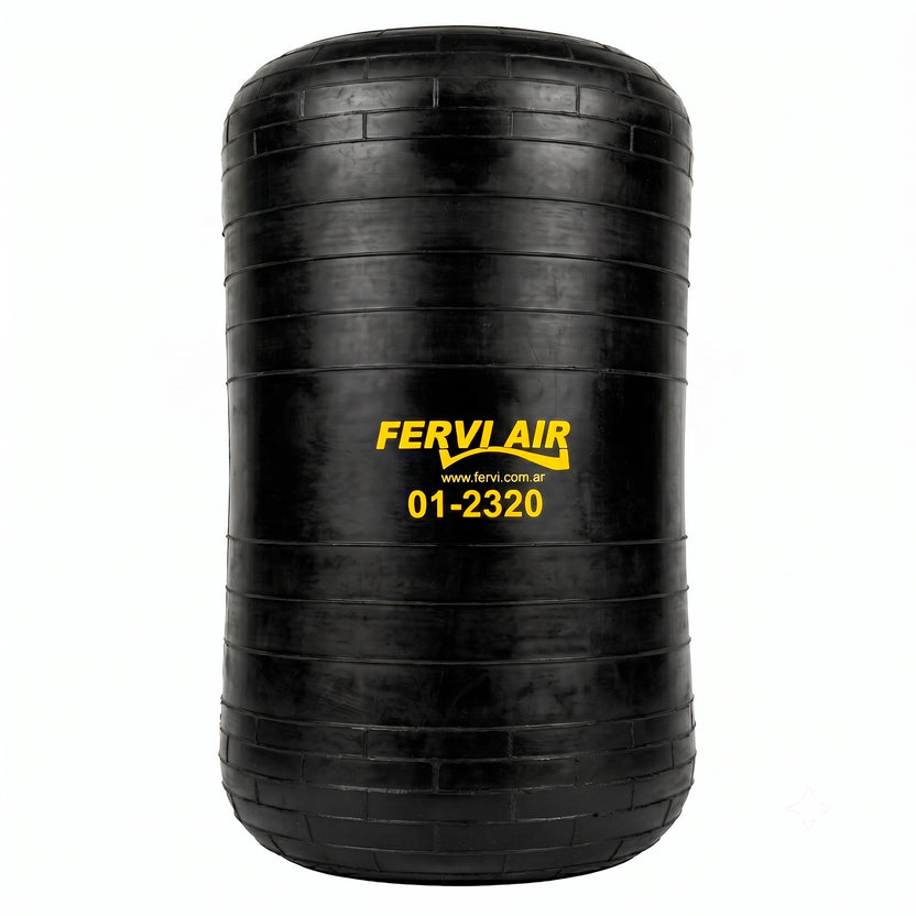Fuelle Suspensión Neumática Fervi Air 01-2320 – Alto 525mm / Ø Boca 152mm