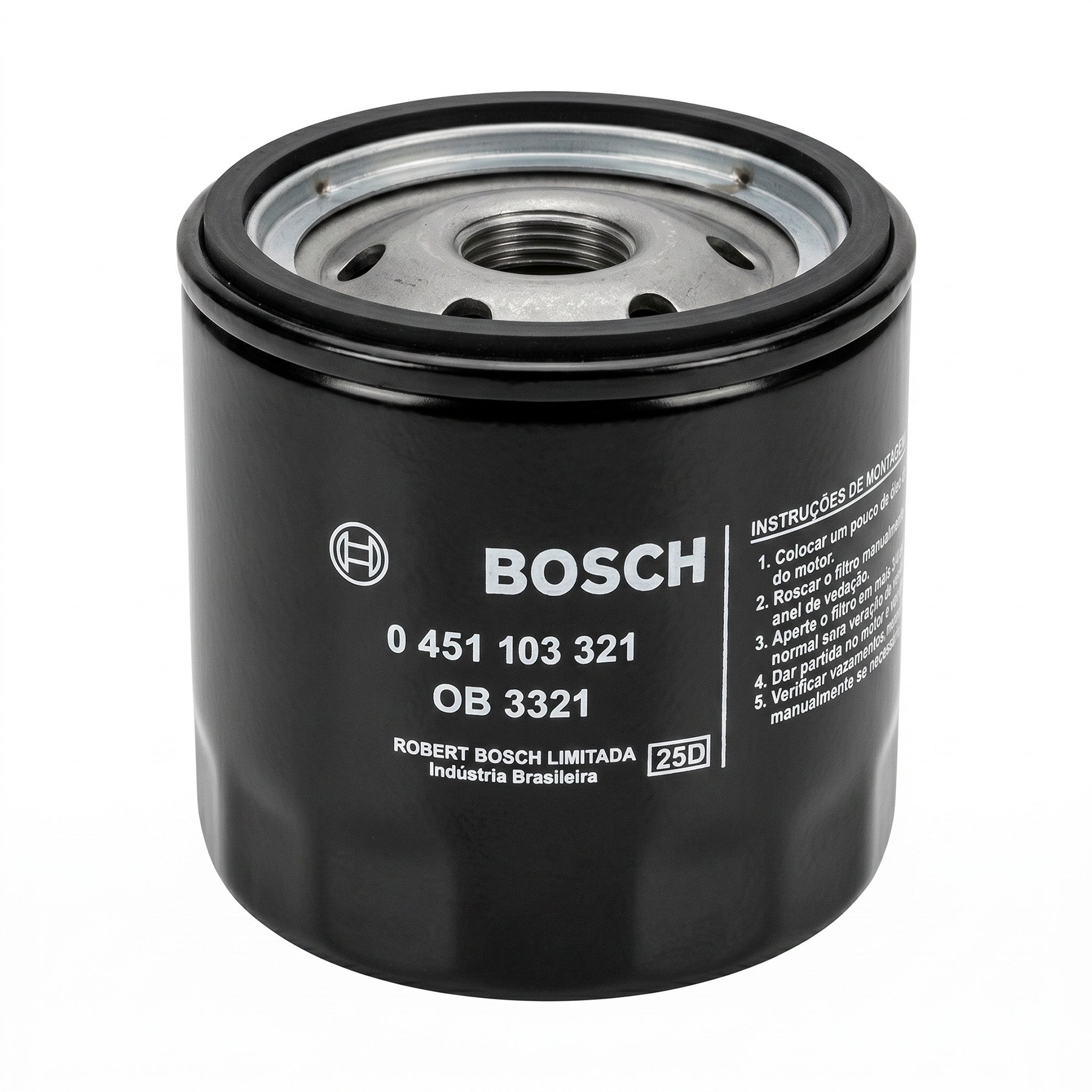 Filtro de Aceite Bosch 0451103321 | Ford Ka, Fiesta, EcoSport, Escort, Ranger, VW Gol, Volvo