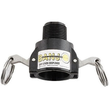 Acople B BANJO Apalanca con rosca macho