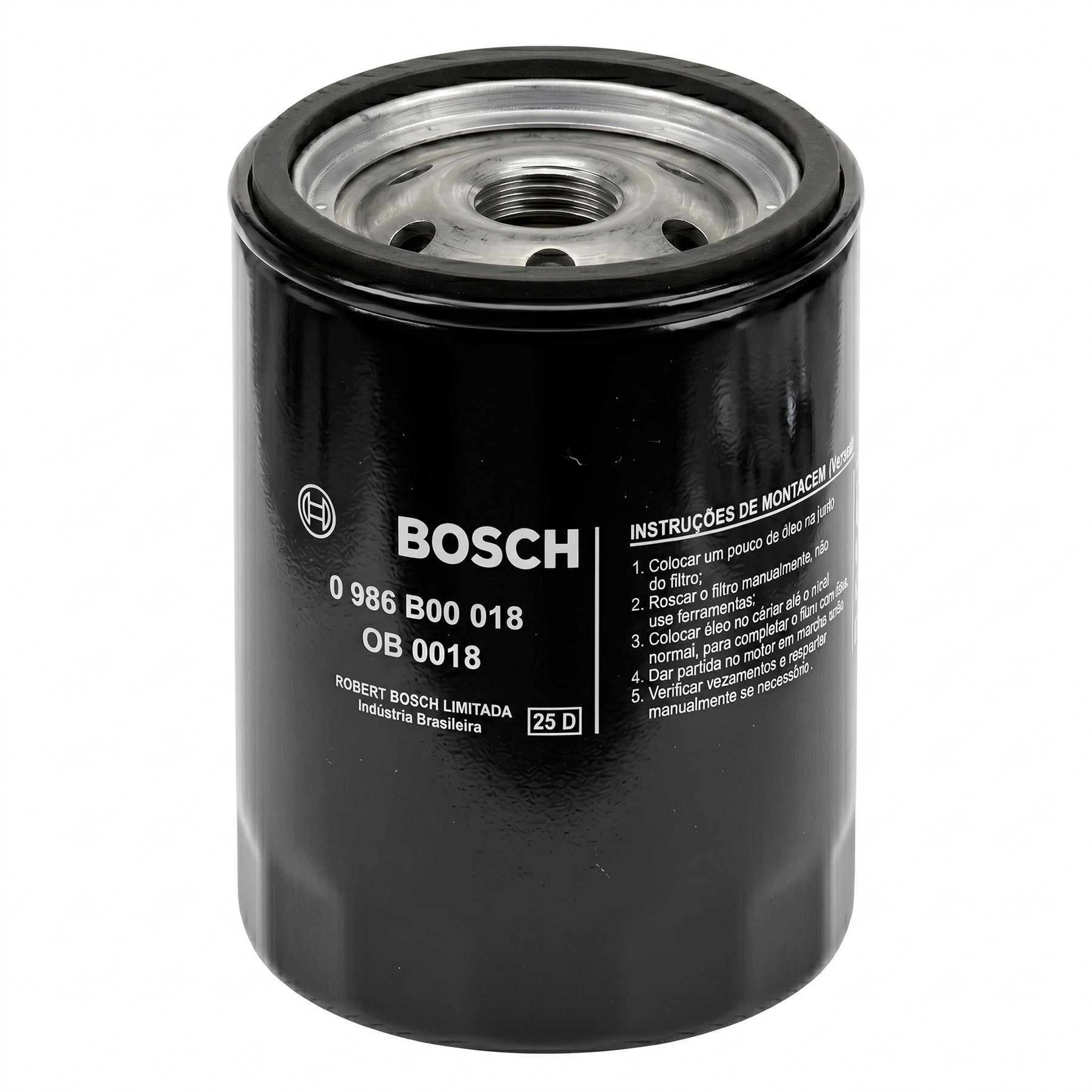 Filtro de Aceite Bosch 0986B00018 | VW Gol, Golf, Polo, BMW 318i/520i, Ford Escort, SEAT Ibiza