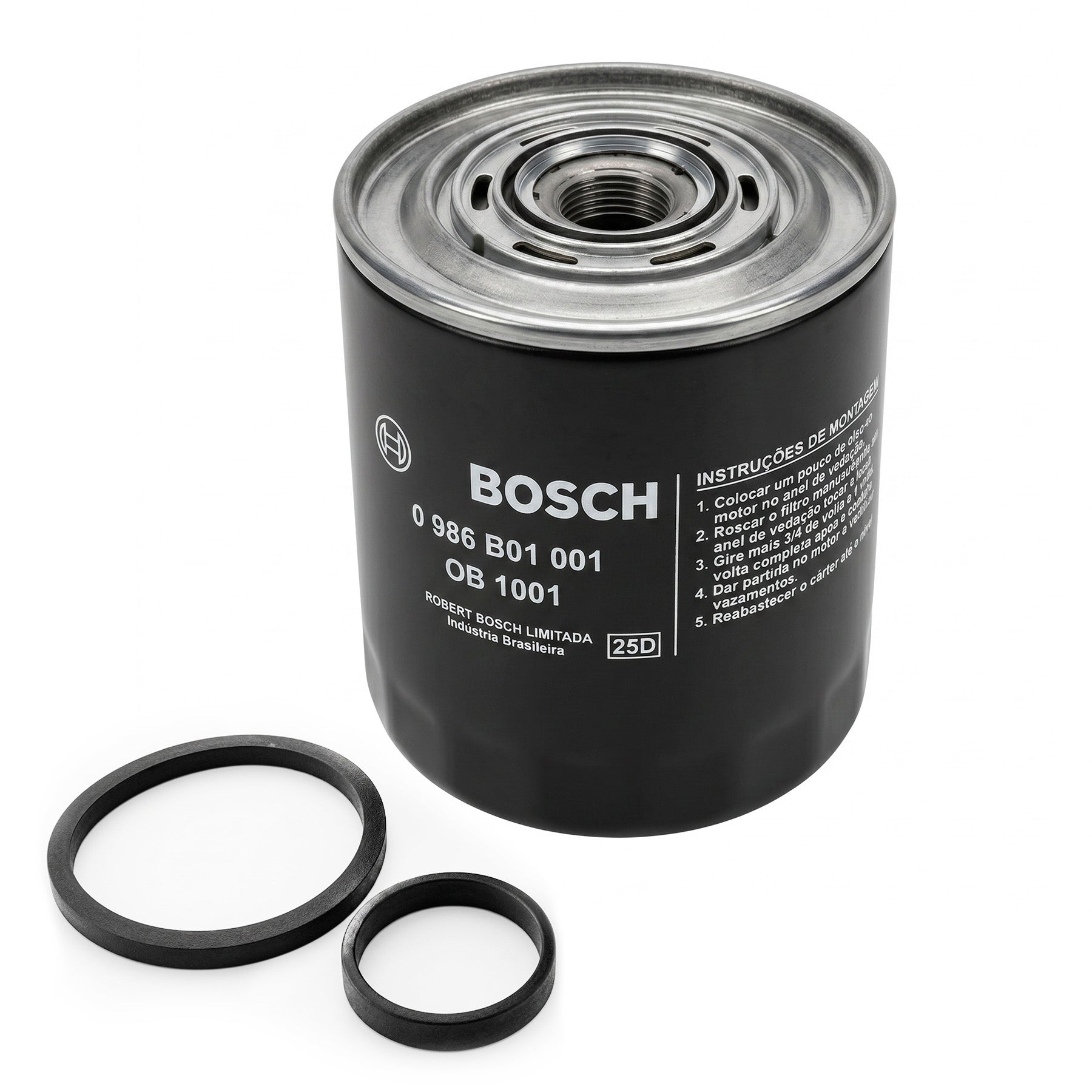 Filtro de Aceite BOSCH 0986 B01 001 Fiat / Iveco / Peugeot / Renault / Citroen