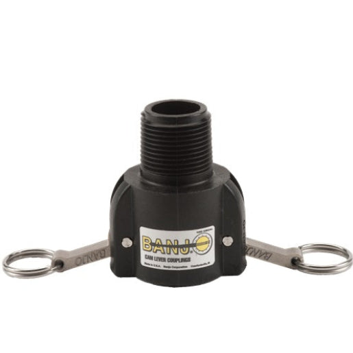 Acople B BANJO Apalanca con rosca macho