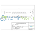 Tornillo de registro apertura fertilizadora tanzi  50110