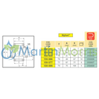 Empalme de 4 vias a 90° con conexión hembra (arag)