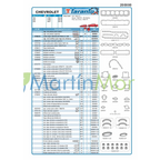 Juego de juntas con retenes para Chevrolet C-10, 400, chevy TARANTO