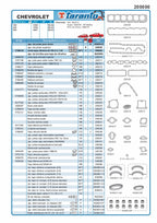 Juego de juntas con retenes para Chevrolet C-10 400 chevy TARANTO