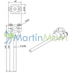 Pua con inserto d: 23 mm para 1200
