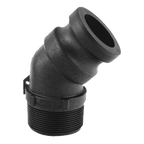 Acople Adaptador 200F45 Banjo 200 por Rosca Macho 2’’ NPT a 45º