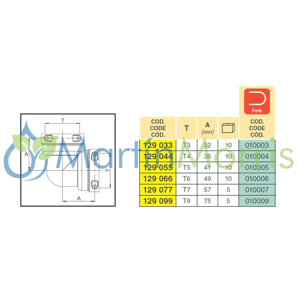 Curvo 90° hembra/hembra (arag)