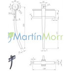 Pua plástica d: 33mm para molinete don roque