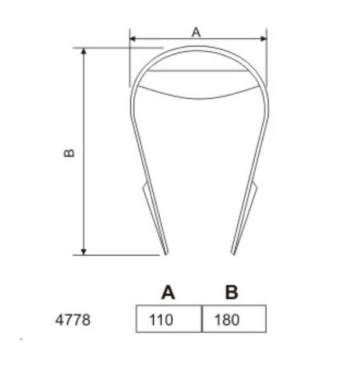 Deflector para péndulo fertilizadora tanzi