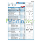 Juego de juntas con retenes  Ford falcon, F-100, fairlane TARANTO