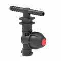 Porta Pico ARAG con Válvula Anti Goteo – Dos Espigas Unión 1/2" | Boquilla 1/4 Vuelta