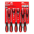 Milwaukee juego de destornilladores 10 piezas (pl-ph-square) punta magnética 4822-2710
