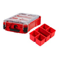 Cajón Chico Milwaukee PACKOUT con Manija Plegable | IP65 45 Kg 5 Gavetas