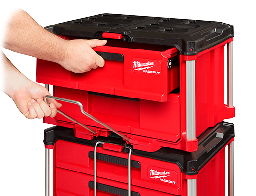 Milwaukee 48-22-8442 caja grande PACKOUT con dos cajones