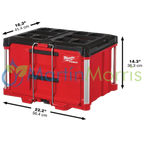 Milwaukee 48-22-8442 caja grande PACKOUT con dos cajones