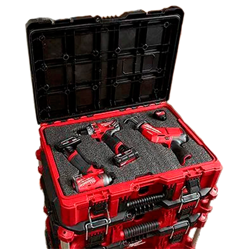 Milwaukee packout™ 48-22-8450 caja con relleno de alta densidad personalizable