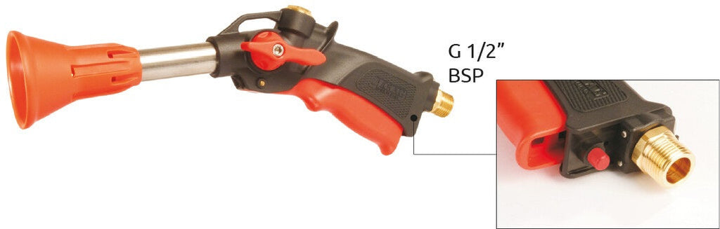 Pistola o lanza de atomización marca ARAG modelo HYDRA con boquilla 1.5 Rosca de Conexión 1/2’’ BSP.