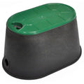 Caja para válvulas oval plastica alfa para riego
