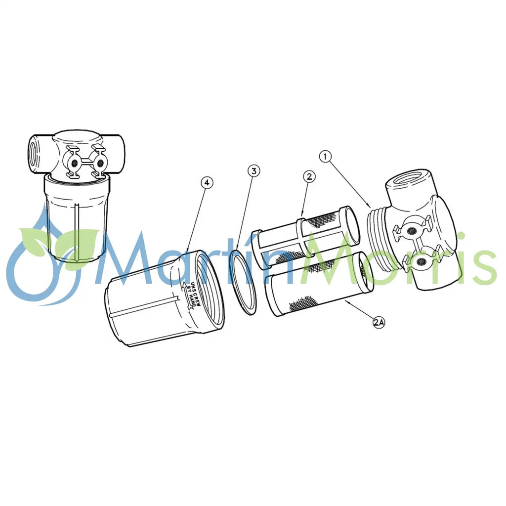 Cartucho filtro recambio para filtros teejet aa122