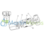 Cartucho filtro recambio para filtros teejet aa122