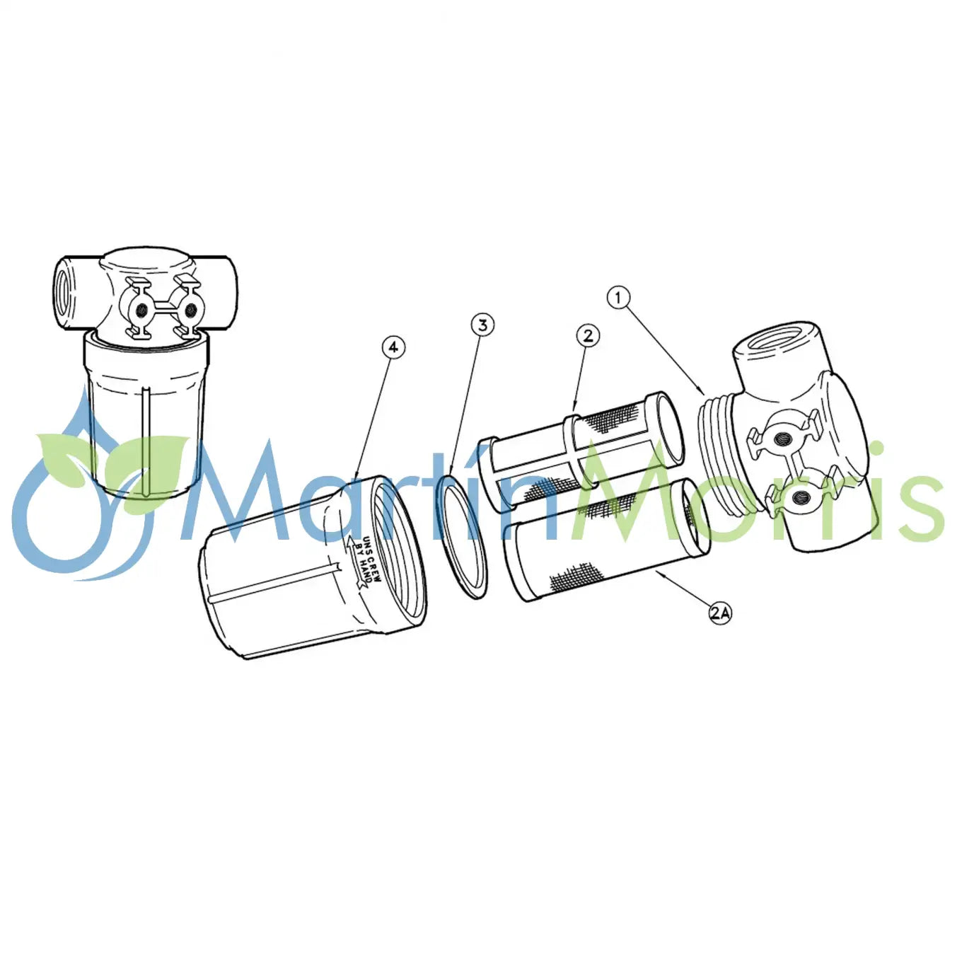 Cartucho filtro recambio para filtros teejet aa122