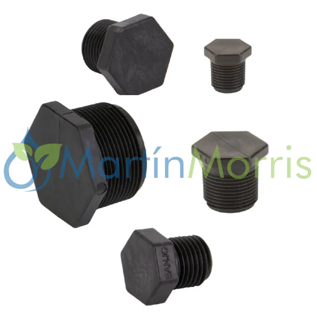 Tapón rosca macho marca banjo reforzado