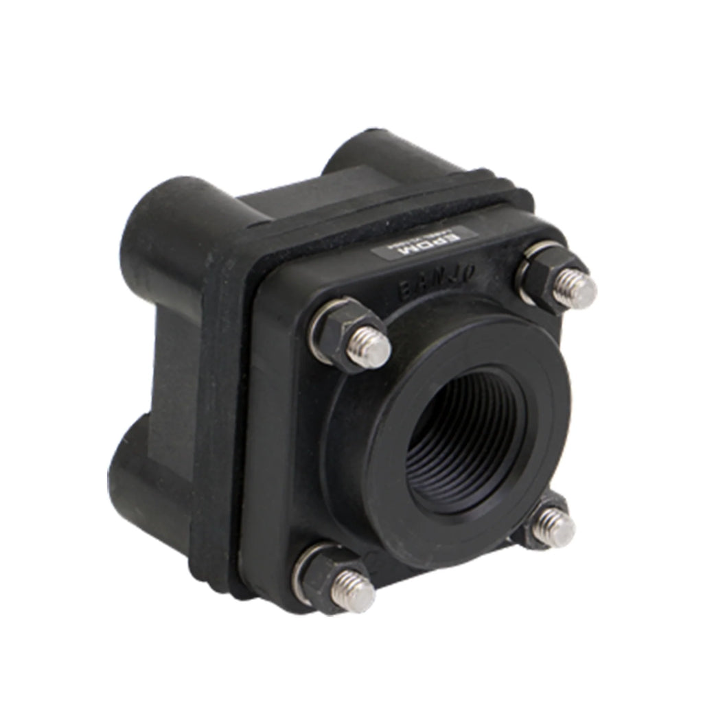 Salida de Tanque Banjo BF | Rosca Hembra con Tornillo | 3/4" a 3" | Junta EPDM - vista 3