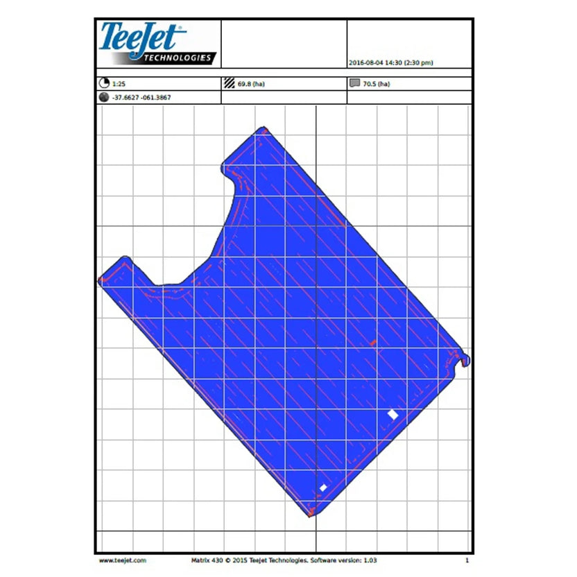Banderillero satelital teejet matrix 430