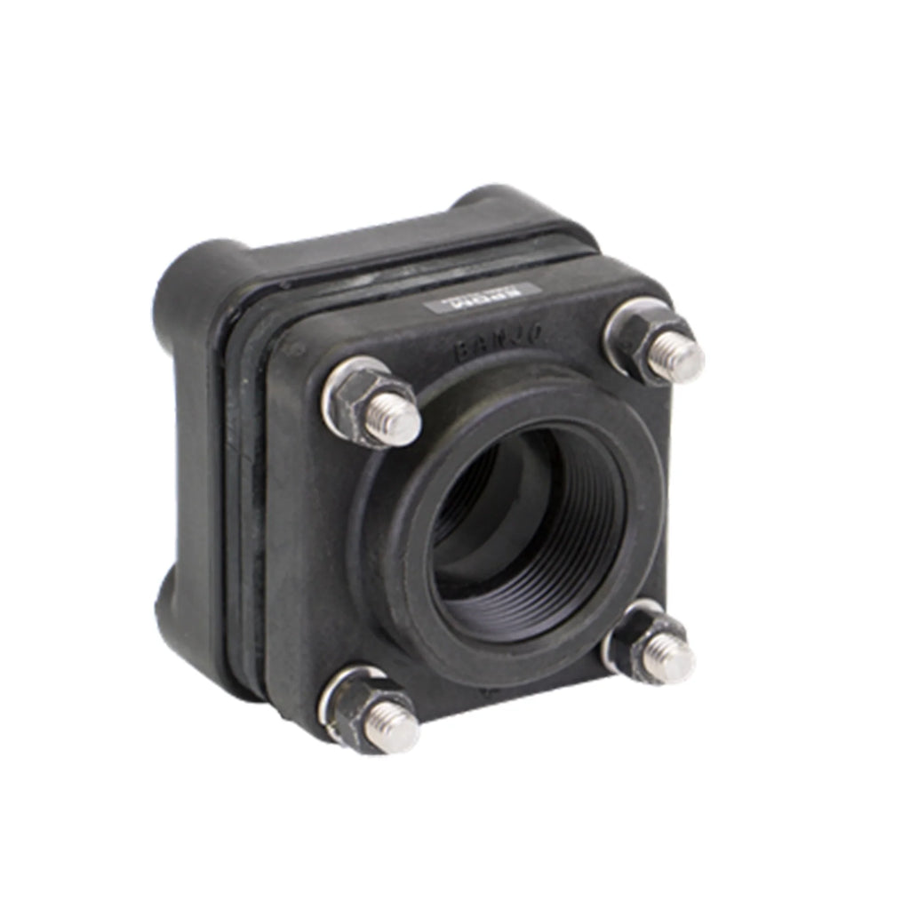 Salida de Tanque Banjo BF | Rosca Hembra con Tornillo | 3/4" a 3" | Junta EPDM - vista 4