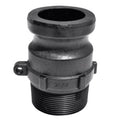 Acople Camlock Terremax Tipo F – Adaptador Macho con Rosca NPT Macho 1/2" a 4" - vista 2
