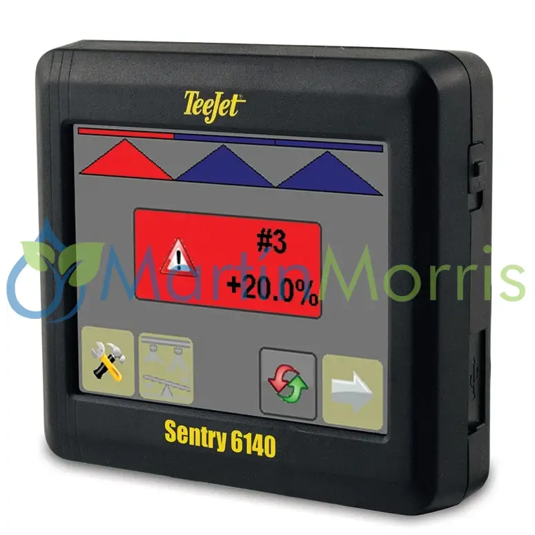 Monitor de picos teejet sentry 6140