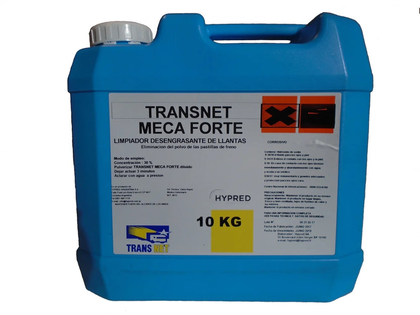Desengrasante transnet meca forte
