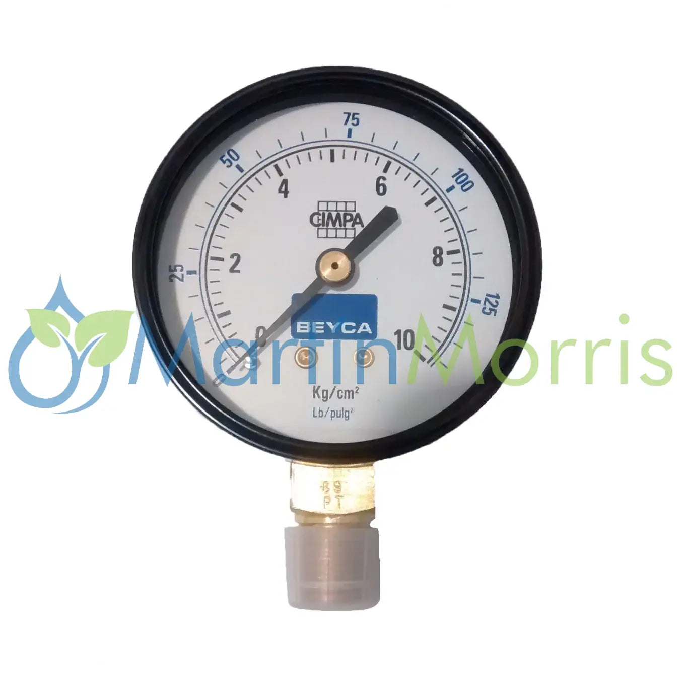 Manómetro de 63 mm de diámetro conexión inferior 1/4’’