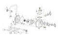 Repuesto moto bomba sensei modelo mbc 25-2t. oring sello de tapón de purgue