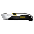 Cutter Auto Retráctil de Seguridad CROSSMASTER 9932860 | Hoja Trapezoidal 19mm | Incluye 10 Hojas