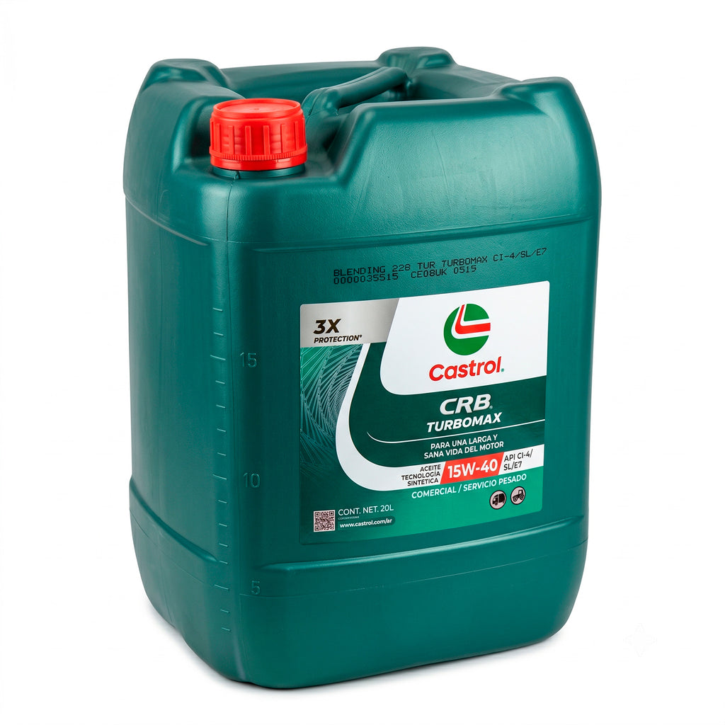 Aceite Castrol CRB TURBOMAX 15W-40 Mineral Para Motores Diesel De Alto Rendimiento - vista 6