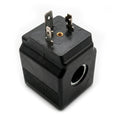 Bobina12 Volt Cuadrada Diametro Interior 13mm para Válvula Solenoide hidráulica