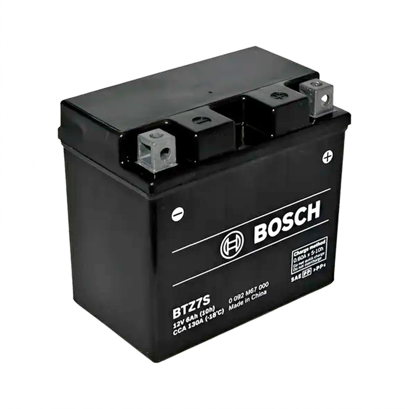 Batería Bosch 12V 6Ah CCA 130 Para Moto Borne Derecho
