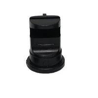 Boquilla de enjuague tipo deflector 140° caudal negro 10