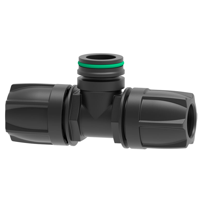 Union Tee con Acople Rápido EASYFIT 3/4" Horquilla Macho T4