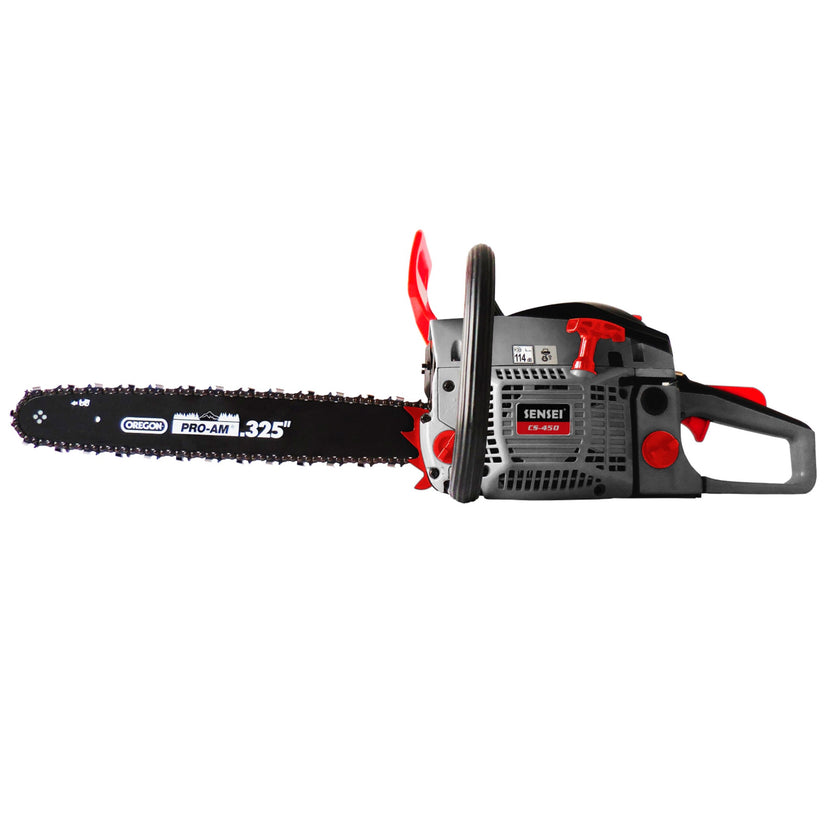 Motosierra SENSEI CS-450 – 45cc, 1.7kW, Barra Oregon 45cm, Motor 2T