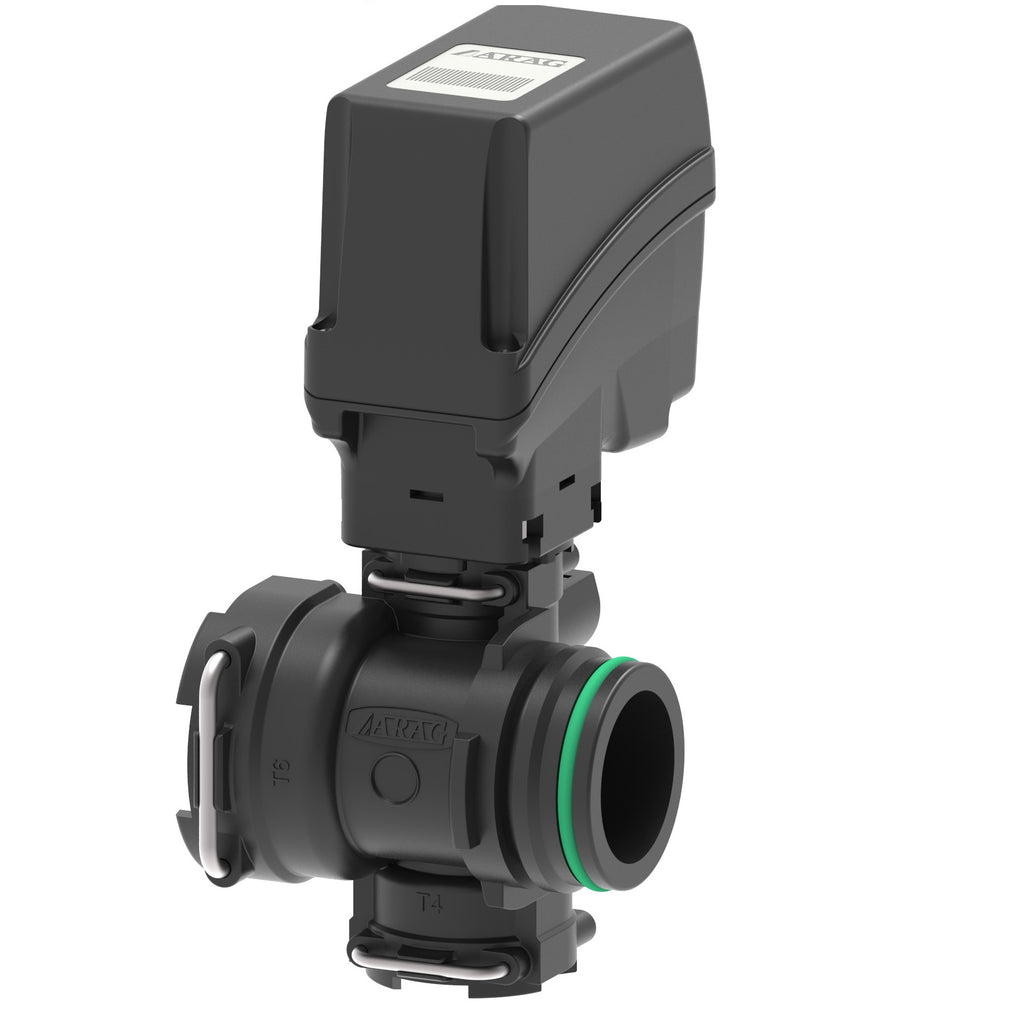 Electroválvula de Sección ARAG 873T – 12V On/Off | Horquilla T5 | Superseal 3P | 120 L/min